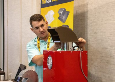 Luke Rinehart Testing Airflow Performance