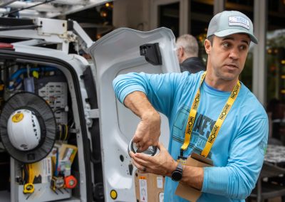 Nate Discussing Things to Stock on the Truck