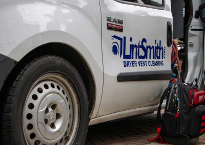 LintSmith Service Van Graphics